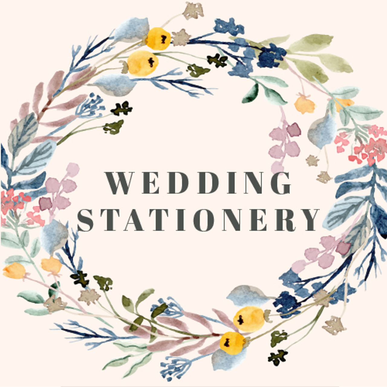 Wedding stationery